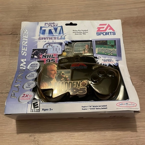 Plug & Play TV Games EA Sports Madden‎ 95 and NHL 95. Sealed. Brand New. Vintage